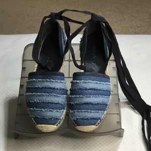 Jimmy Choo denim espadrilles